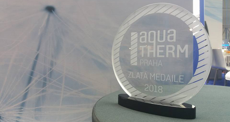 Zlatá medaile Aquatherm Praha 2018